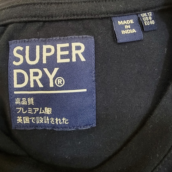 Superdry dress, navy, size US 8 - Picture 6 of 10